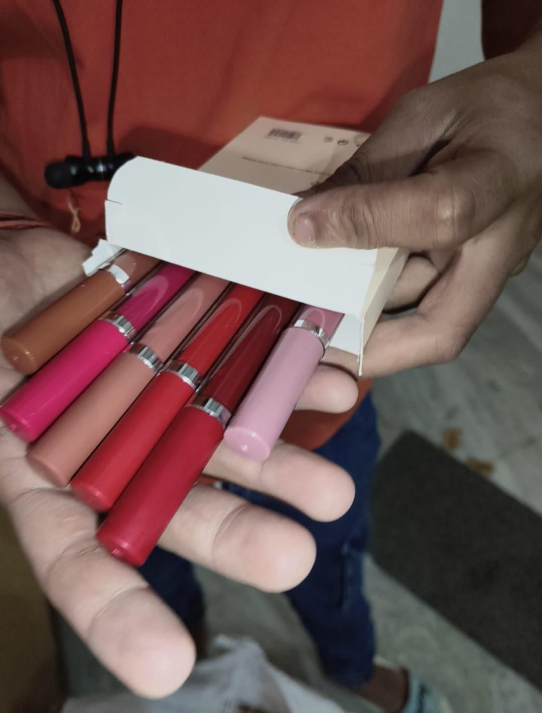 Long-Lasting Matte Liquid Lipstick Set