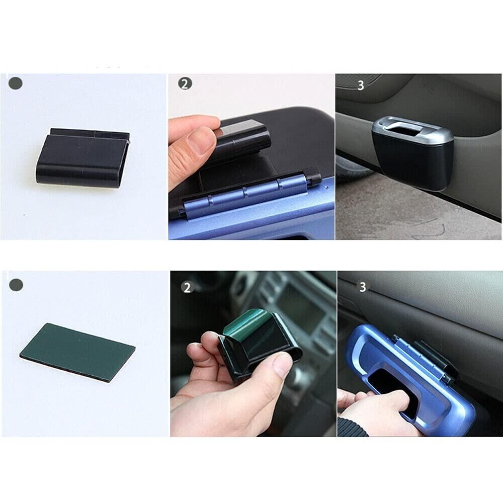 Compact Clip-On Car Dustbin