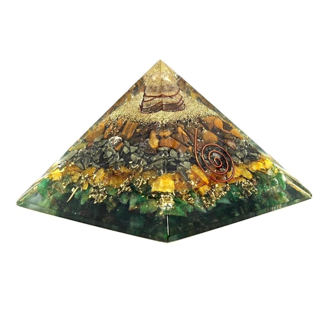 Crystal Energy Money Magnet Pyramid