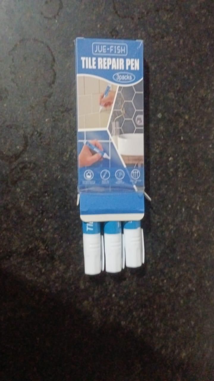 Quick-Dry Waterproof Tile Repair Pen (Pack of 3)
