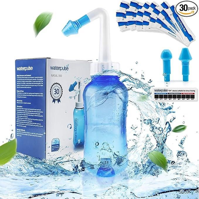 Portable Nasal Rinse Squeeze Bottle