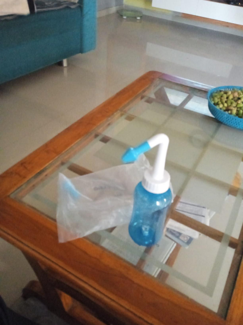 Portable Nasal Rinse Squeeze Bottle