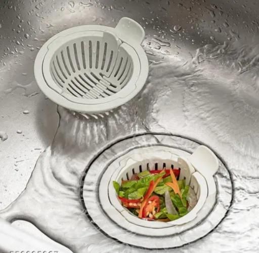 Easy-Clean Sink Waste Strainer Basket