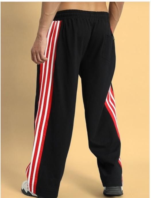 Comfort-Fit Retro Stripe Track Pants